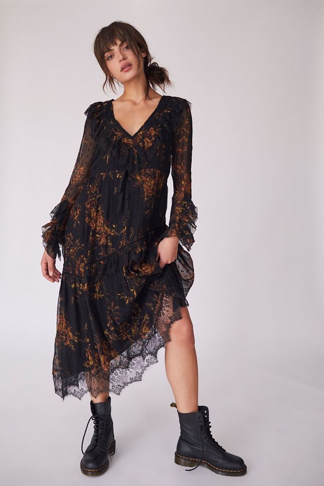 Free people on sale eliza midi dress