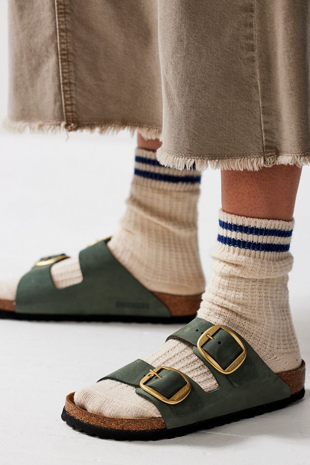 Birkenstock Arizona Shearling 38 - Mountain View Green