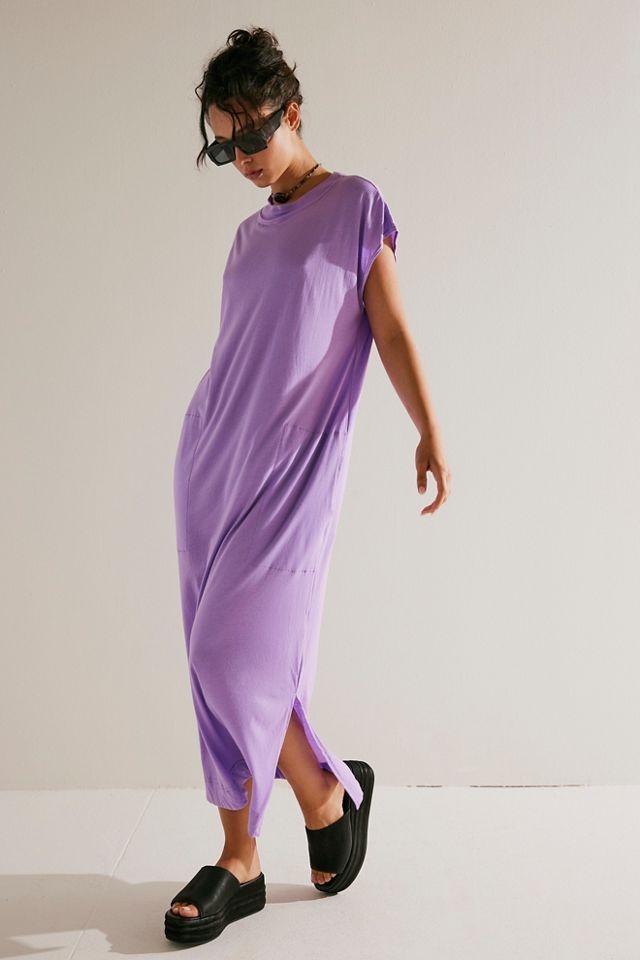 All Day Long Midi T-Shirt Dress