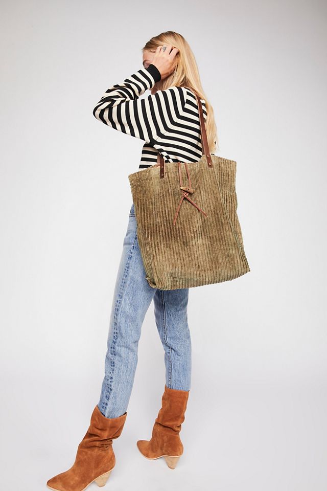 We The Free Corduroy Washed Tote