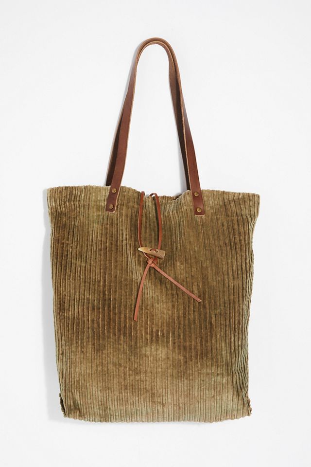 We The Free Corduroy Washed Tote #1