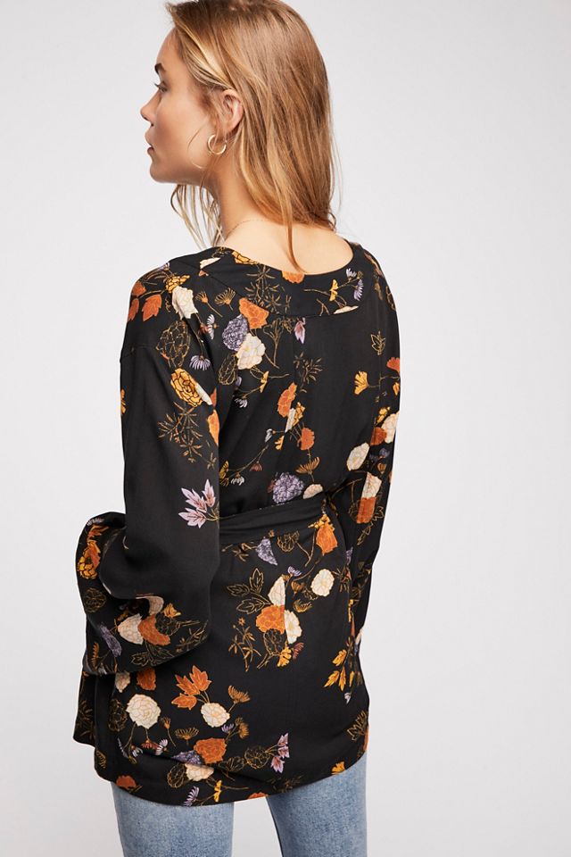 Wrap It Up Floral Jacket  #1