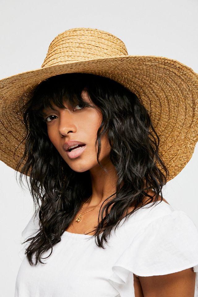Oceans Edge Raffia Straw Hat #2