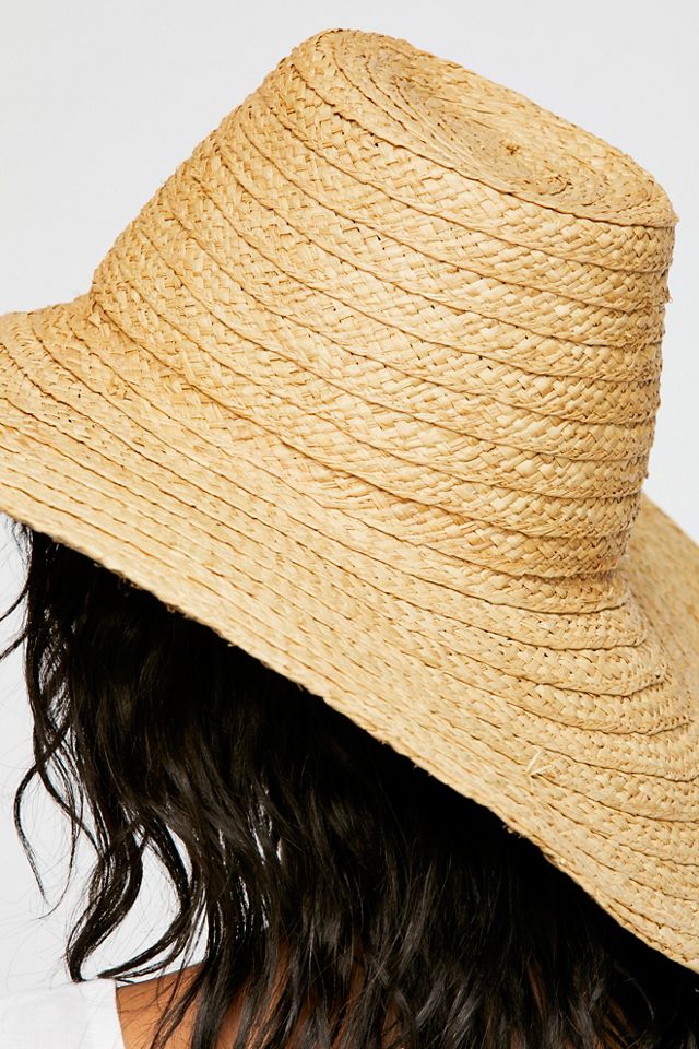 Oceans Edge Raffia Straw Hat #4