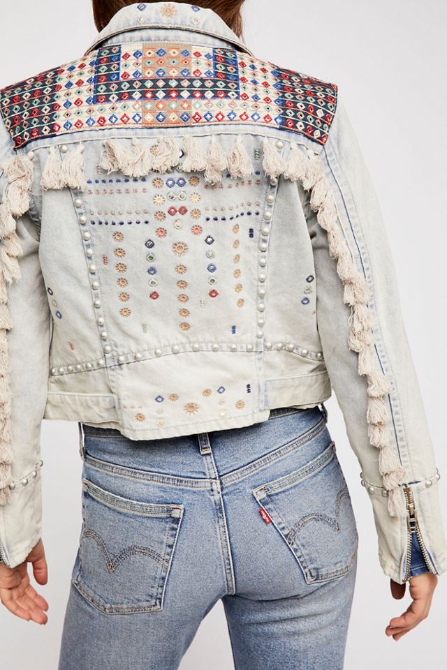 Wandering Wind Denim Jacket | Free People