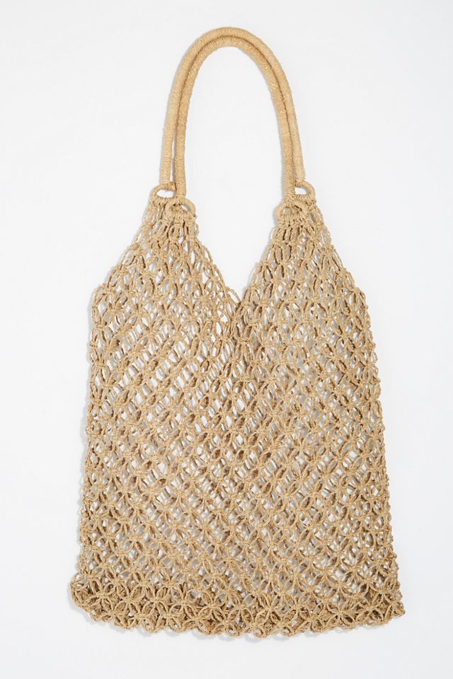Pink Sands Woven Tote #2