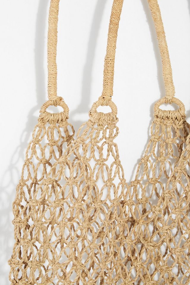 Pink Sands Woven Tote #3