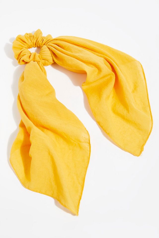 Solid Bandana Scarf Pony #1