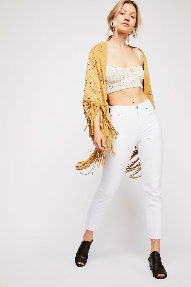 Bad Moon Suede Fringe Wrap #3