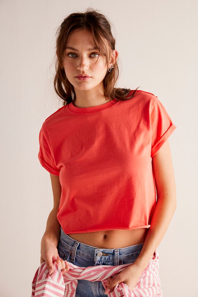 Heritage Washed Crop T-Shirt