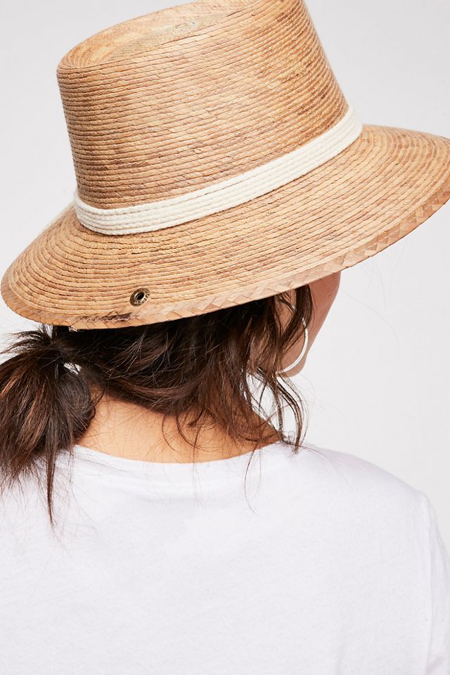 Piazza Straw Bucket Hat #2