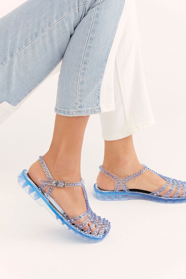 Time Travel Jelly Sandals Free People