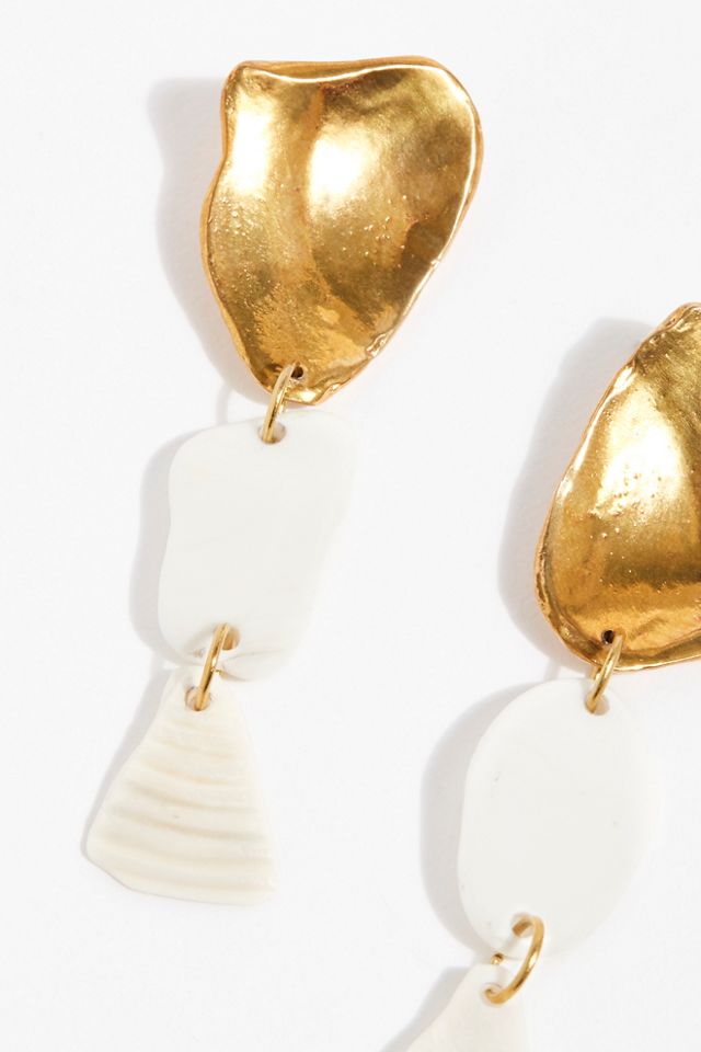 Panama Shell Earrings #1