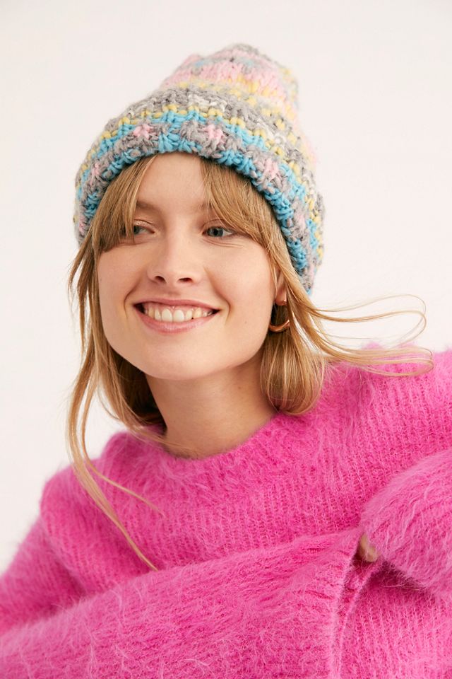 Fairisle Cuff Beanie