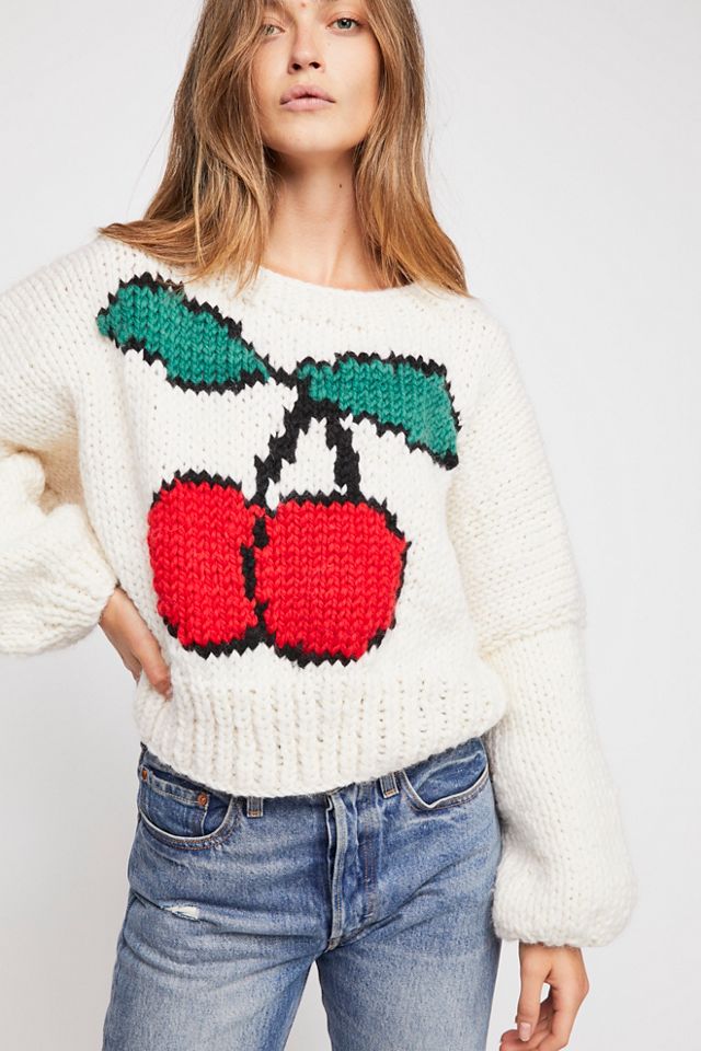 Cherry Pullover Sweater #1