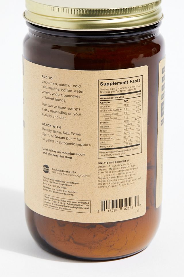 Moon Juice Vanilla Mushroom Adaptogenic Protein #1