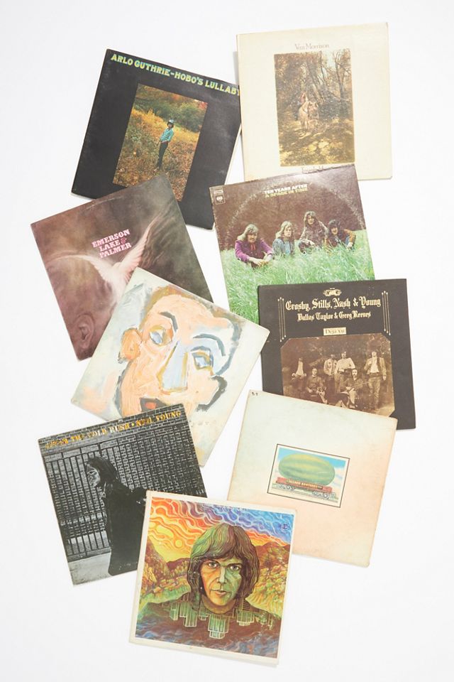 Vintage 1970s Record Collection