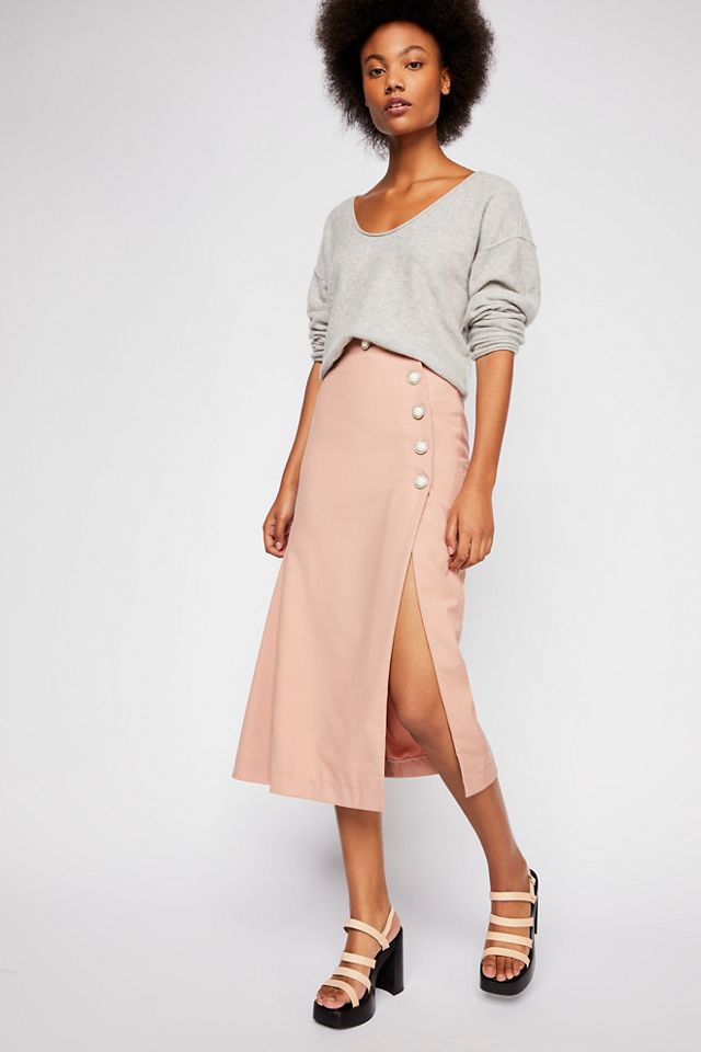 Yuki Midi Skirt Free People