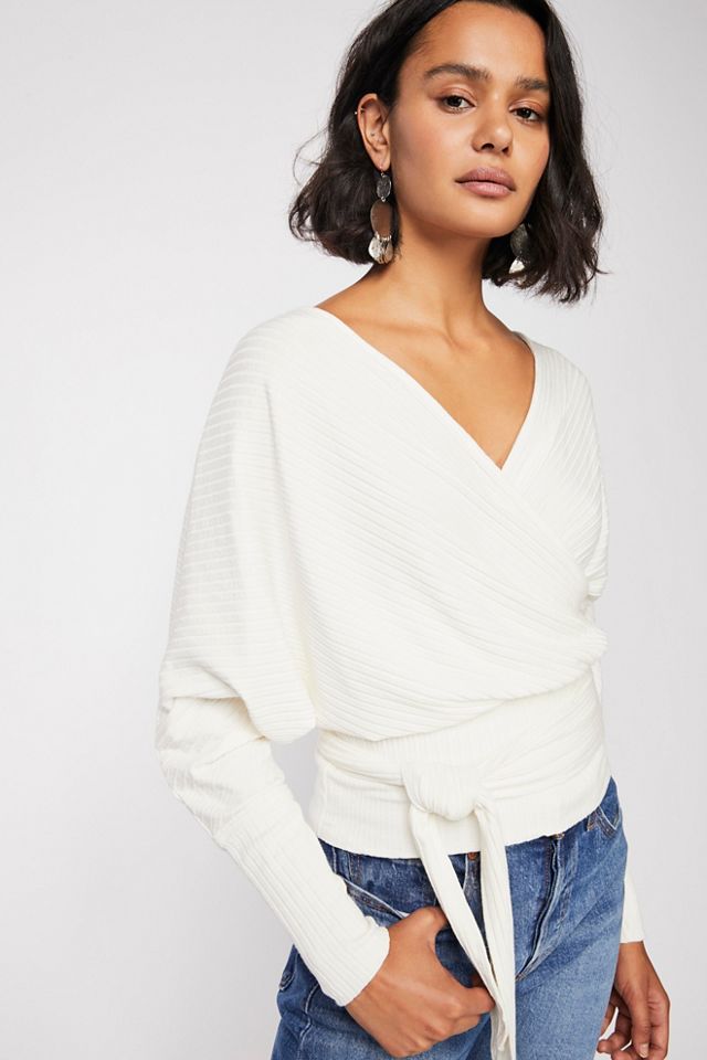 We The Free East Coast Wrap Top | Free People