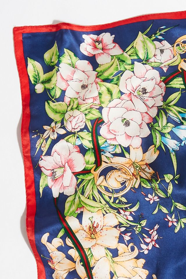 Be Mine Printed Silk Bandana #2