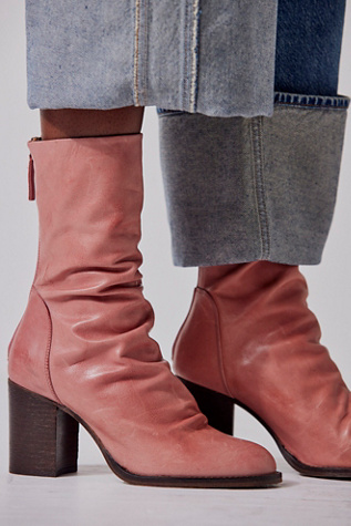 Elle Block Heel Boots