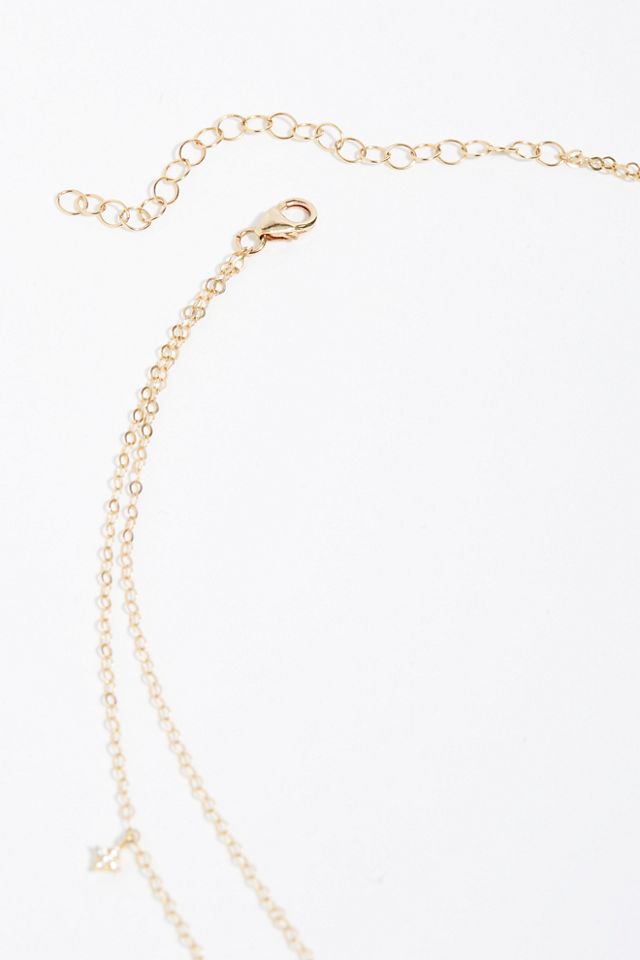 Double Shimmering Star Necklace #4