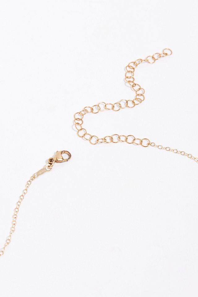 Rosary Drop Lariat Necklace #3
