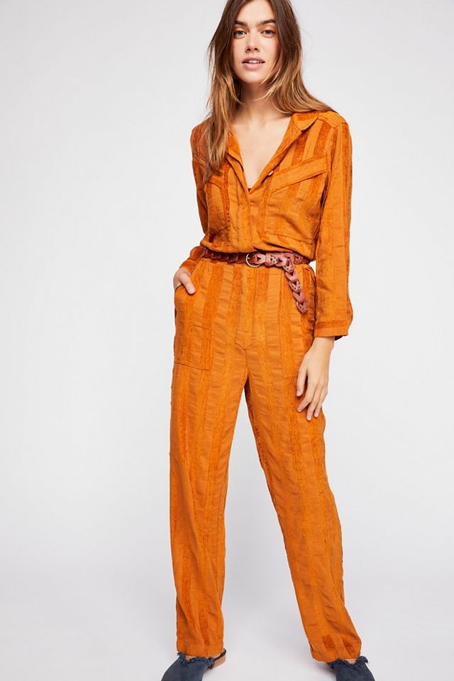 Shadow Stripe Machina Jumpsuit  #1