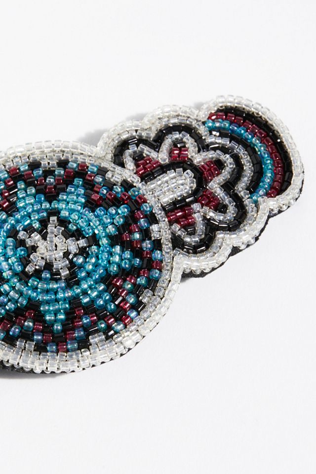 Highlands Beaded Barrette #2