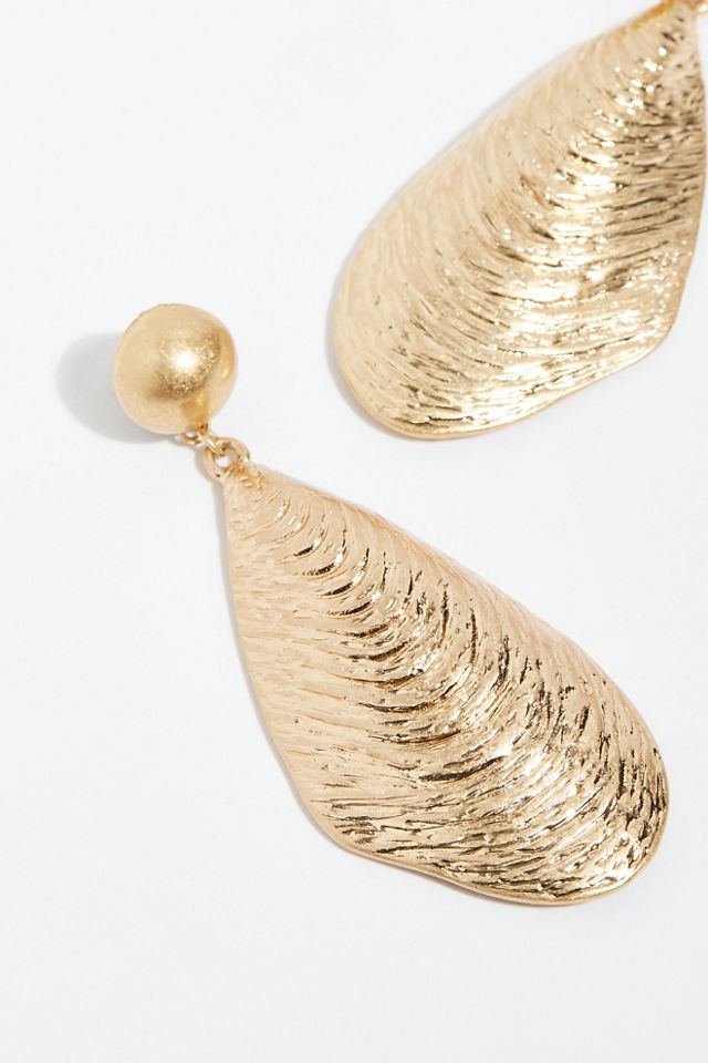Oyster Shell Earrings #2