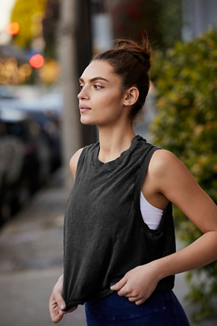 Love Tank Top by FP Movement at Free People, Solid Black, S