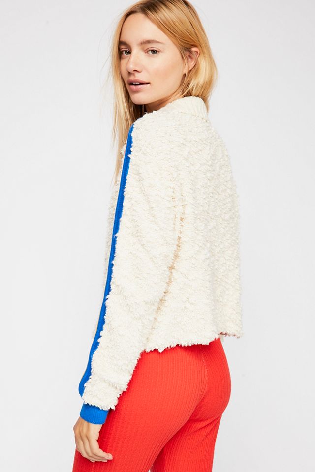 Marshmallow Striped Pullover  #1