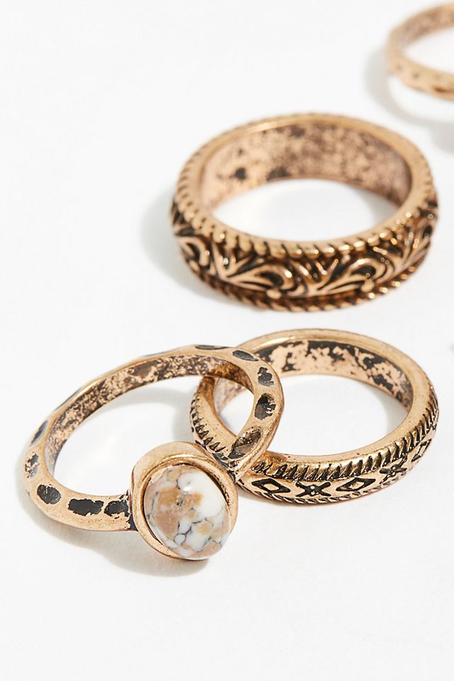 Bejeweled Ring Set #2