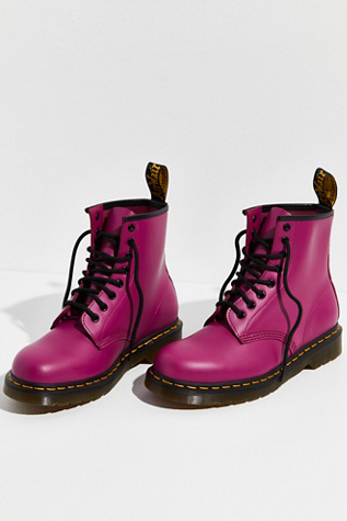 fuchsia dr martens