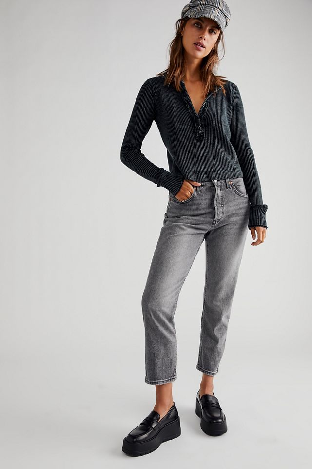 Levi's 501 Crop Jeans | Free People