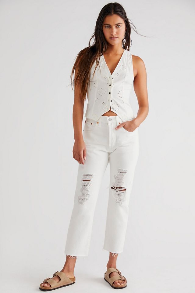 Levi's 501 Crop Jeans | Free People