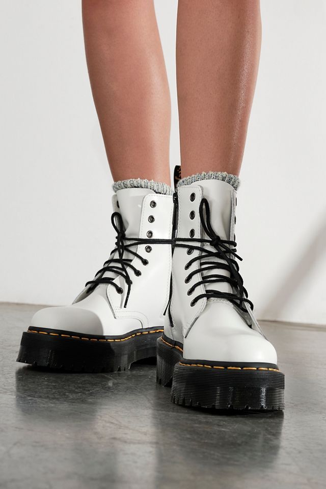 【特価】Dr.Martens Jadon Lace-Up ブーツ Dr. Martens Unisex Boots Jadon Harness Casual Lace Up Ankle