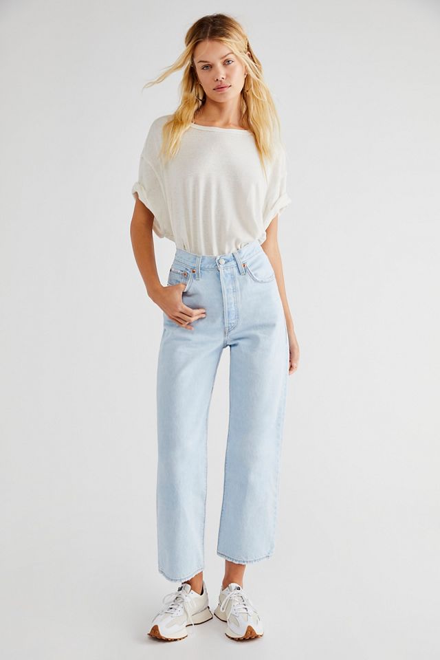 Levi's Ribcage Straight Ankle Jeans