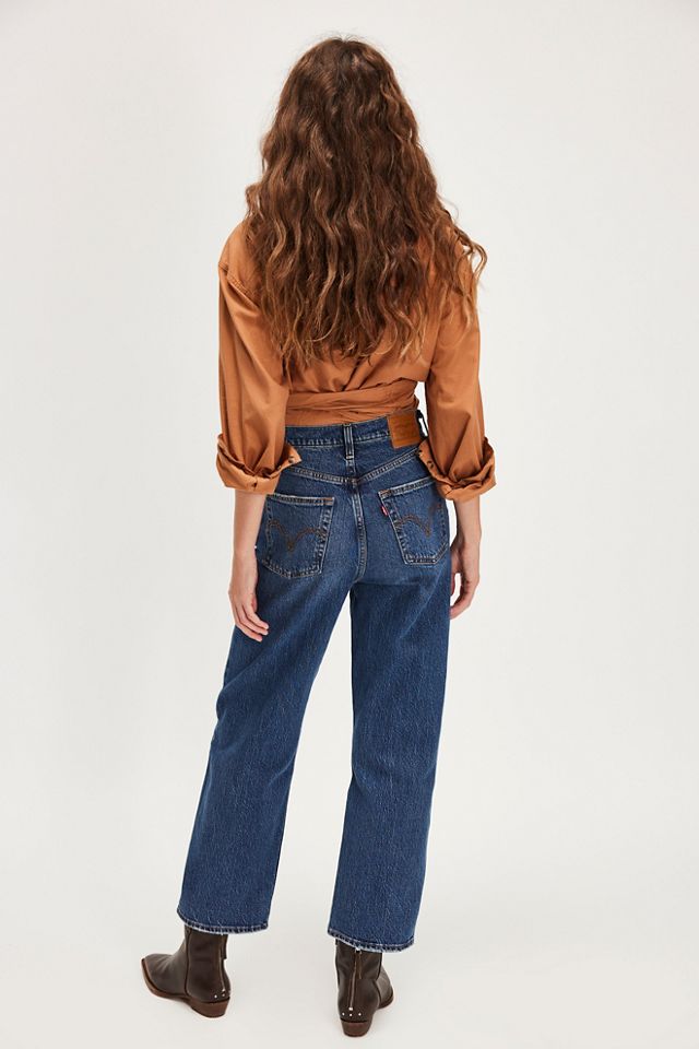 Levi's Ribcage Straight Ankle Jeans #1