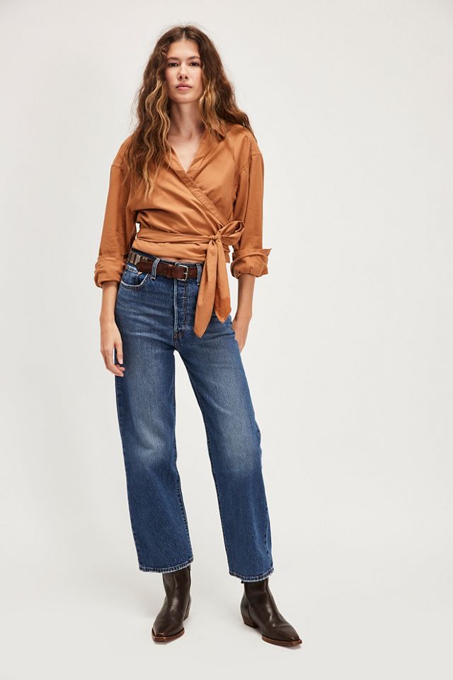 Levi's Ribcage Straight Ankle Jeans #3