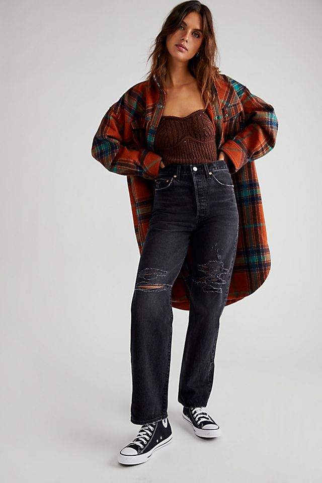 Levi's Ribcage Straight Ankle Jeans | Free People