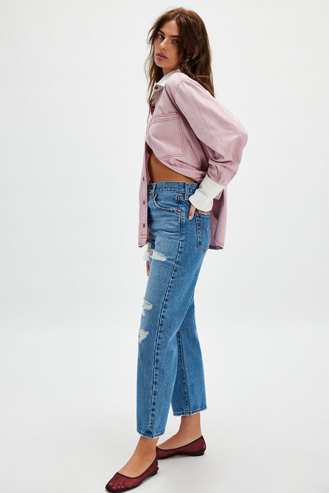 Levi's Ribcage Straight Ankle Jeans #2