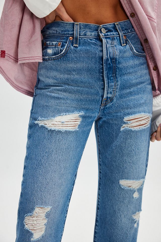Levi's Ribcage Straight Ankle Jeans #3