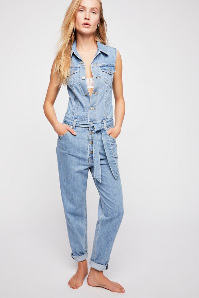 Levi’s Taper Denim Jumpsuit | Free People