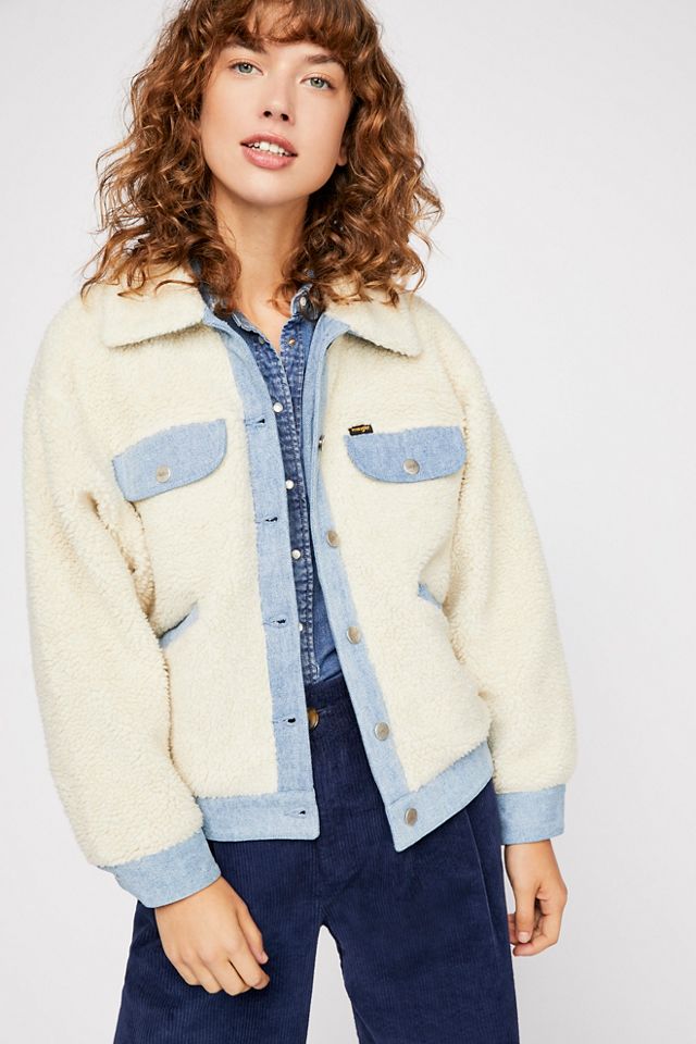 Veste en sherpa Wrangler #1