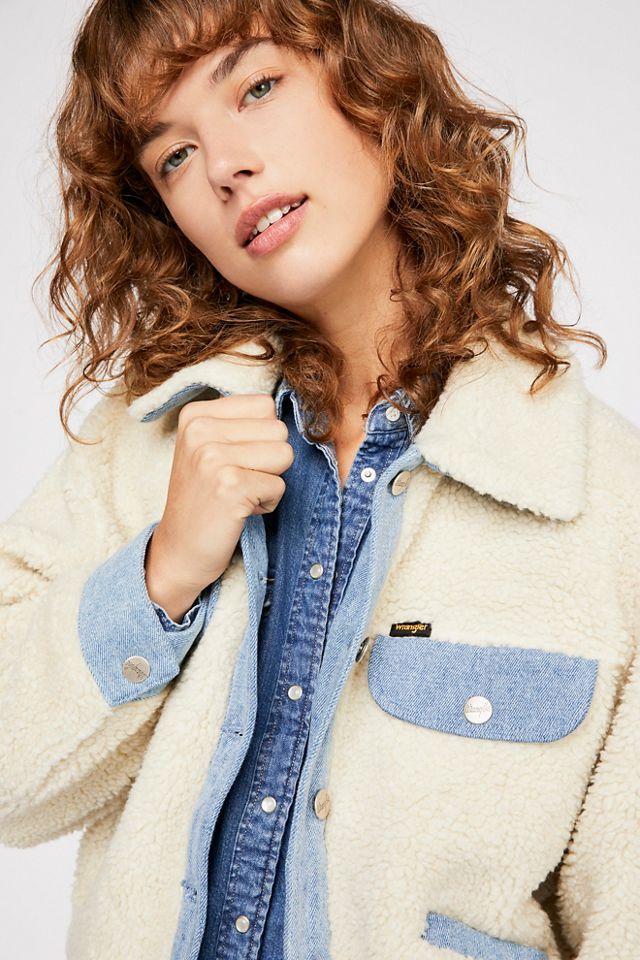 Veste en sherpa Wrangler #3