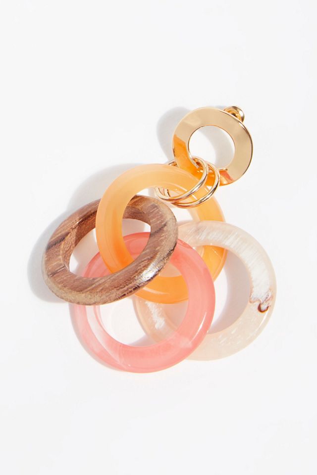 Resin Single Watermelon Earring #1