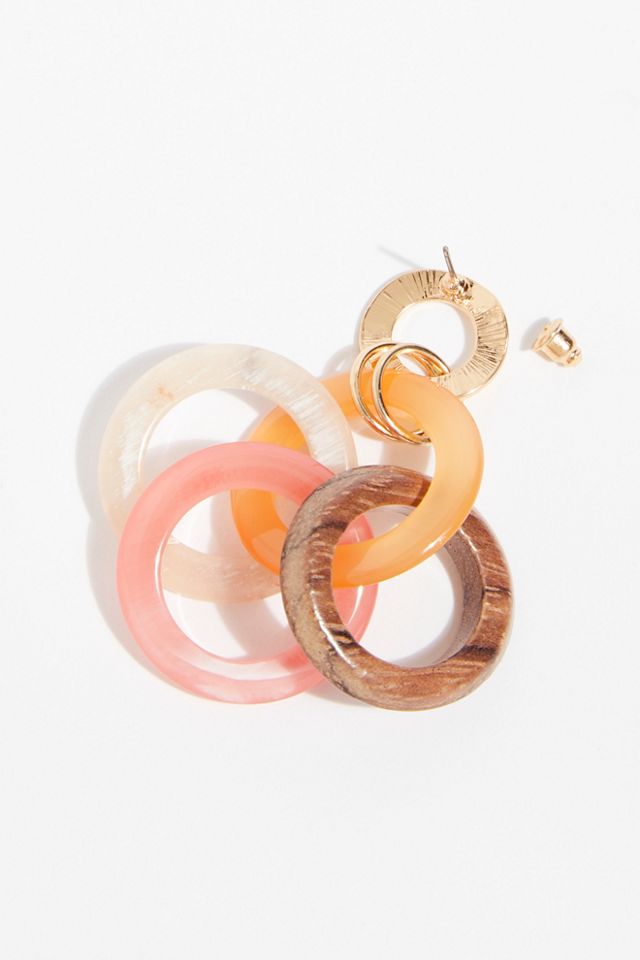 Resin Single Watermelon Earring #2