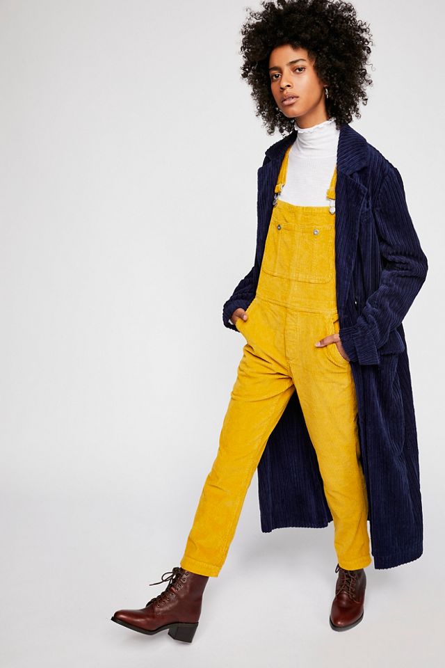 Cord Boyfriend Overalls 