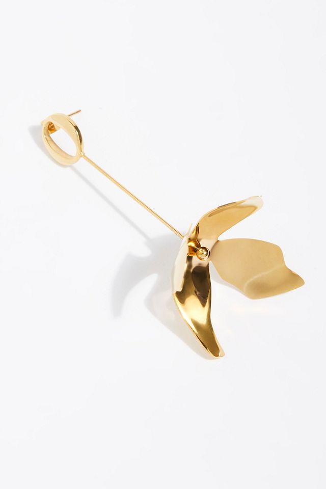 Deux Fleur Single Earring #2